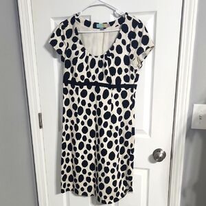 Boden Polka Dot Emoire Waist Dress Sz. 8 Regular